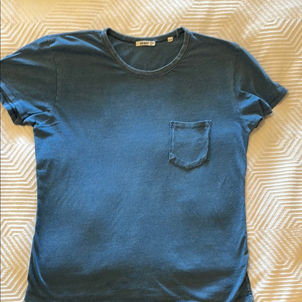 Buck Mason Blue Short Sleeve Tee